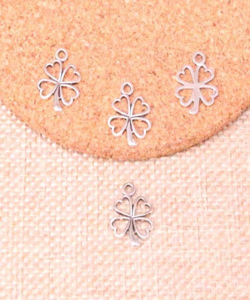 240pcs charms lucky irish four leaf clover 1714mm antique making pendant fitvintage tibetan silverdiy handmade jewelry4091286, Bronze;silver 
240pcs charms lucky irish four leaf clover 1714mm antique making pendant fitvintage tibetan silverdiy handmade jewelry4091286, Bronze;silver