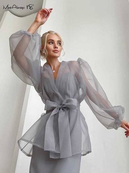 blouses shirts mnealways18 women's mesh perspective cardigan with sashes women puff sleeve party blouses y2k lace up thin female shirt, White
blouses shirts mnealways18 women's mesh perspective cardigan with sashes women puff sleeve party blouses y2k lace up thin female shirt, White