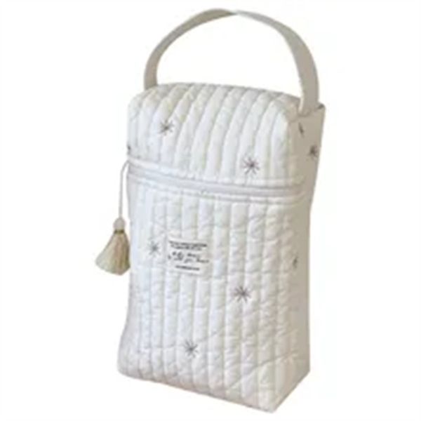 cotton baby nappy bags embroidered diaper organizer pouches quilted versatile hangable for infants babies toddlers a3, Black
cotton baby nappy bags embroidered diaper organizer pouches quilted versatile hangable for infants babies toddlers a3, Black