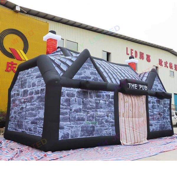 10x6x6mh (33x20x20ft) with blower outdoor activities portable inflatable pub bar tent durable club tent with blower for party and events bus
10x6x6mh (33x20x20ft) with blower outdoor activities portable inflatable pub bar tent durable club tent with blower for party and events bus