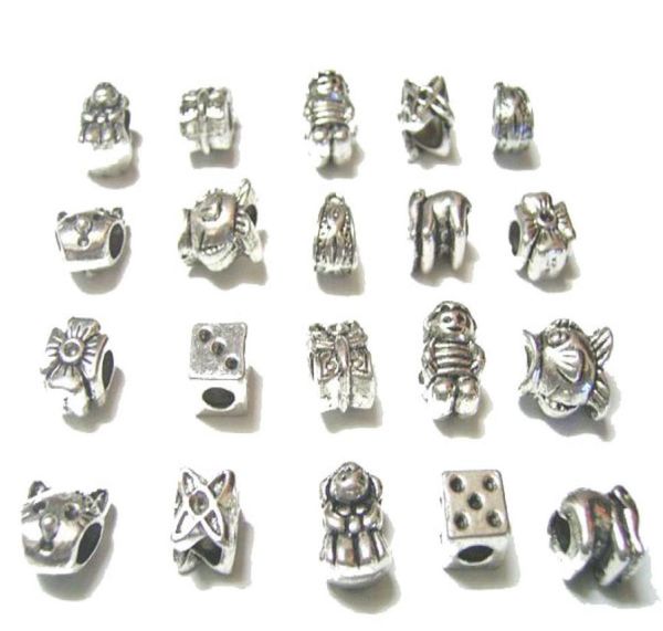 50pcslot mix style tibet silver metals charm loose beads for diy european bangle bracelet jewelry craft gift c18 ship18480806687255, Black
50pcslot mix style tibet silver metals charm loose beads for diy european bangle bracelet jewelry craft gift c18 ship18480806687255, Black