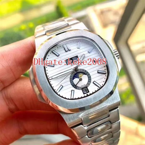 5 colors excellent quality u1 good wristwatches 5726 1a 40 5mm classic stainless steel mechanical transparent automatic mens watch256u, Slivery;brown
5 colors excellent quality u1 good wristwatches 5726 1a 40 5mm classic stainless steel mechanical transparent automatic mens watch256u, Slivery;brown