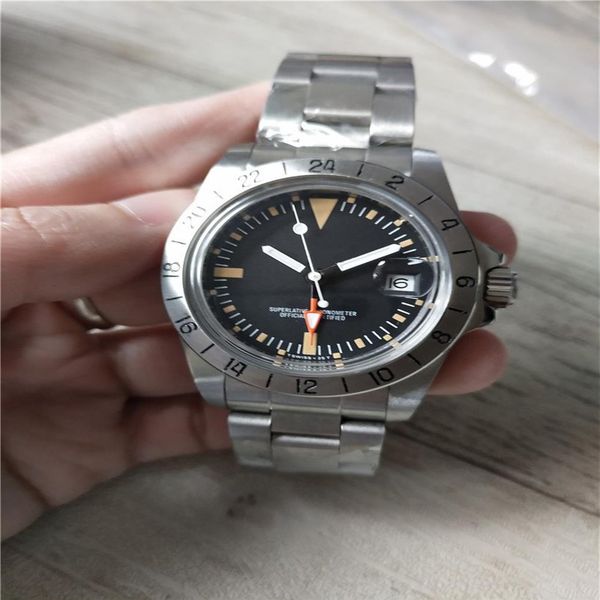 male watches watch vintage style stainless steel band black dial wristwatches r282675, Slivery;brown
male watches watch vintage style stainless steel band black dial wristwatches r282675, Slivery;brown