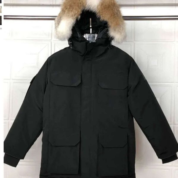 canadian goose winter coat thick warm mens down jacket designer puffer classic bread clothing fashion couples letters printed outwears coats, Black
canadian goose winter coat thick warm mens down jacket designer puffer classic bread clothing fashion couples letters printed outwears coats, Black