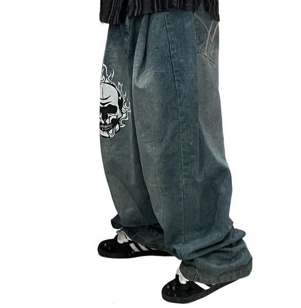 men's jeans harajuku hip hop y2k jeans graphic print baggy jeans black pants men women denim punk rock gothic wide leg trouser streetwe, Blue
men's jeans harajuku hip hop y2k jeans graphic print baggy jeans black pants men women denim punk rock gothic wide leg trouser streetwe, Blue