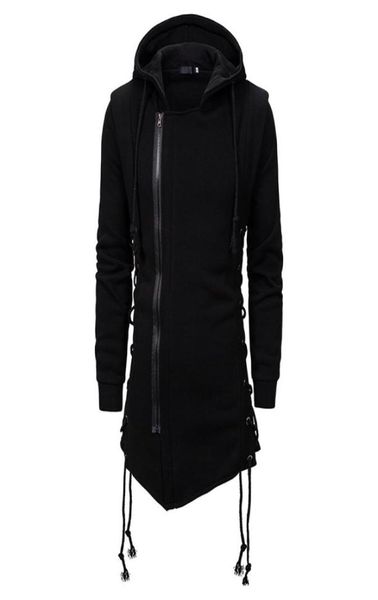 men039s casual black hoodies fashion side lace up fleece gothic pullover hip hop long length zipper poncho cape cloak irregular6249855
men039s casual black hoodies fashion side lace up fleece gothic pullover hip hop long length zipper poncho cape cloak irregular6249855