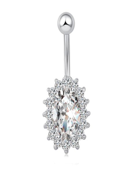 18k white gold color crystal paved oval purplewhite zircon cz piercing body jewelry bijoux belly button ring for wome4743568, Silver
18k white gold color crystal paved oval purplewhite zircon cz piercing body jewelry bijoux belly button ring for wome4743568, Silver