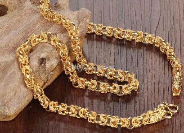 fine jewelry 18k real gold mans necklace rock style dragon heads mens friendship fashion jewelry chunky link chain7921072, Silver
fine jewelry 18k real gold mans necklace rock style dragon heads mens friendship fashion jewelry chunky link chain7921072, Silver