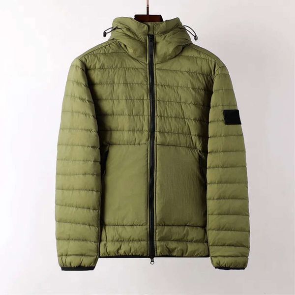 men's brand designers toney parkas embroidered badge down jacket parkas size m-2xl, Black