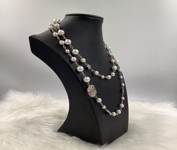 fashion designer necklace luxury jewelry long pendant sweater necklaces classic style star strings elegant pearl chain double lett3394618, Silver
fashion designer necklace luxury jewelry long pendant sweater necklaces classic style star strings elegant pearl chain double lett3394618, Silver