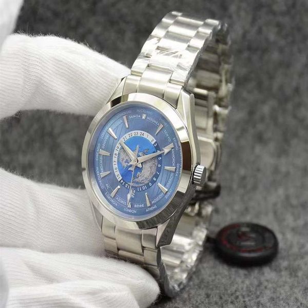 blue dial aqua terra 150m worldtimer limited watch 41mm automatic movement ocean stainless steel sports sea around the world mens 321s, Slivery;brown
blue dial aqua terra 150m worldtimer limited watch 41mm automatic movement ocean stainless steel sports sea around the world mens 321s, Slivery;brown