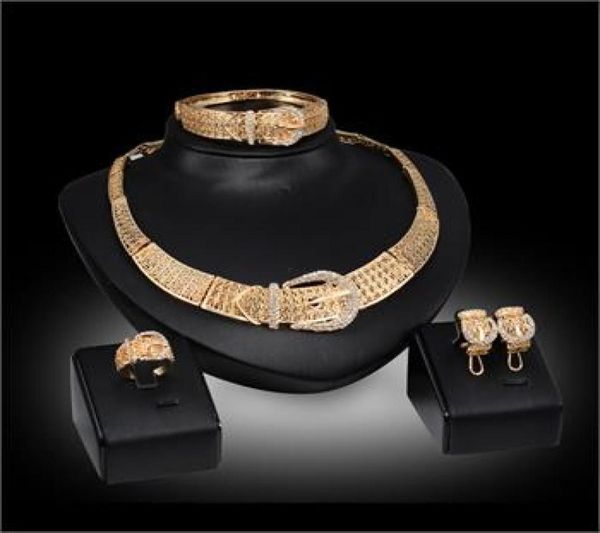 fashion women 18k gold plated crystal pendant wedding party belt design statement necklace earrings jewelry sets9873581, Slivery;golden
fashion women 18k gold plated crystal pendant wedding party belt design statement necklace earrings jewelry sets9873581, Slivery;golden