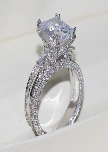 vecalon women big jewelry ring princess cut 10ct diamond stone 300pcs cz 925 sterling silver engagement wedding ring gift9006723, Slivery;golden
vecalon women big jewelry ring princess cut 10ct diamond stone 300pcs cz 925 sterling silver engagement wedding ring gift9006723, Slivery;golden