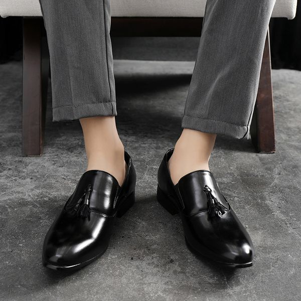 dress shoes summer outdoor light soft leather men shoes loafers slip on comfortable moccasins flats casual boat driving shoes 230821, Black
dress shoes summer outdoor light soft leather men shoes loafers slip on comfortable moccasins flats casual boat driving shoes 230821, Black