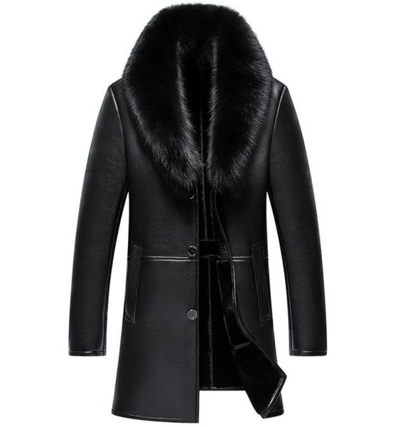 2020 winter new men genuine leather jacket mens sheepskin fur coat male slim business casual long jacket outerwear wi6669541, Black
2020 winter new men genuine leather jacket mens sheepskin fur coat male slim business casual long jacket outerwear wi6669541, Black