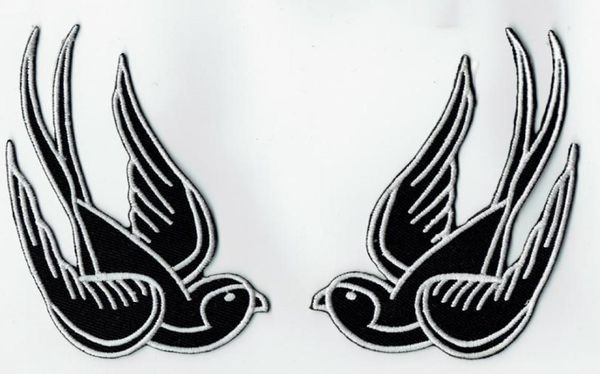 cool black tattoo sparrow swallow embroidered patch iron on motorcycle biker patch iron on clothing emo punk patch 425quot263561691
cool black tattoo sparrow swallow embroidered patch iron on motorcycle biker patch iron on clothing emo punk patch 425quot263561691