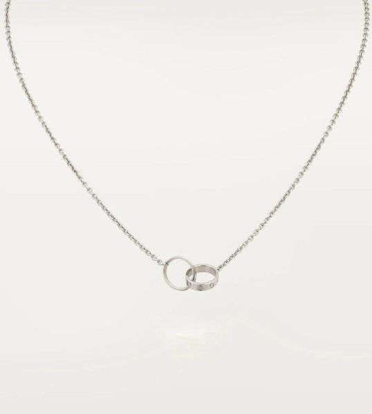 pendant necklaces classic design double loop charms love necklace for women girls 316l titanium steel wedding jewelry collares col4270339, Silver
pendant necklaces classic design double loop charms love necklace for women girls 316l titanium steel wedding jewelry collares col4270339, Silver