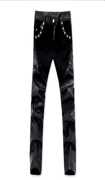 men039s jeans arrivals casual men slim fit leather pants skinny denim trousers 28 368964695, Blue
men039s jeans arrivals casual men slim fit leather pants skinny denim trousers 28 368964695, Blue