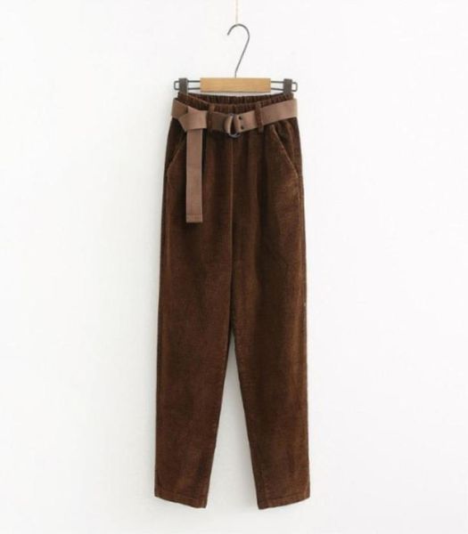 corduroy pants harem pants autumn winter women pants elastic waist sashes casual black trousers pantalones mujer cintura alta cx207660467, Black;white
corduroy pants harem pants autumn winter women pants elastic waist sashes casual black trousers pantalones mujer cintura alta cx207660467, Black;white