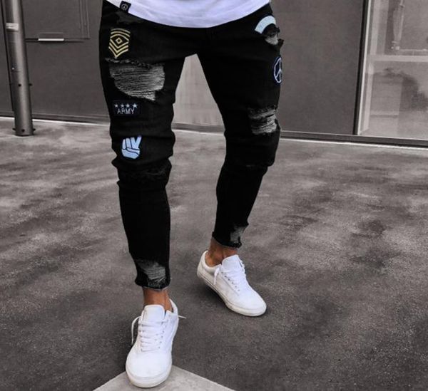 mens skinny jeans casual slim biker jeans denim knee hole hiphop ripped pants washed fashion 0c505596048, Blue
mens skinny jeans casual slim biker jeans denim knee hole hiphop ripped pants washed fashion 0c505596048, Blue