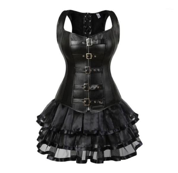 steampunk lace up back waist trainer body shaper buckle bustier overbust corset dress faux leather corsets mini skirt tutu plus bu8551249, Black;white
steampunk lace up back waist trainer body shaper buckle bustier overbust corset dress faux leather corsets mini skirt tutu plus bu8551249, Black;white