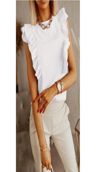 summer women t shirt short sleeve solid ruffles loose elegant vintage casual plus size tee streetwear vetement femme wome1876977, White
summer women t shirt short sleeve solid ruffles loose elegant vintage casual plus size tee streetwear vetement femme wome1876977, White