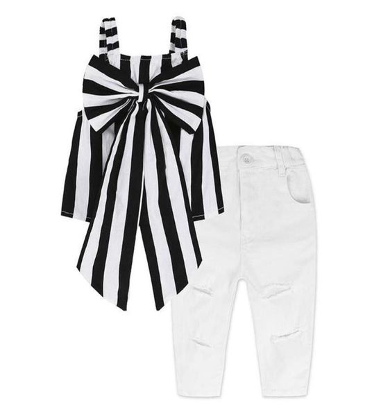 kids designer clothes 2019 summer baby girls outfits girls sets plaid clothing shoulderstraps bow stripe long pants child out5089378, White
kids designer clothes 2019 summer baby girls outfits girls sets plaid clothing shoulderstraps bow stripe long pants child out5089378, White