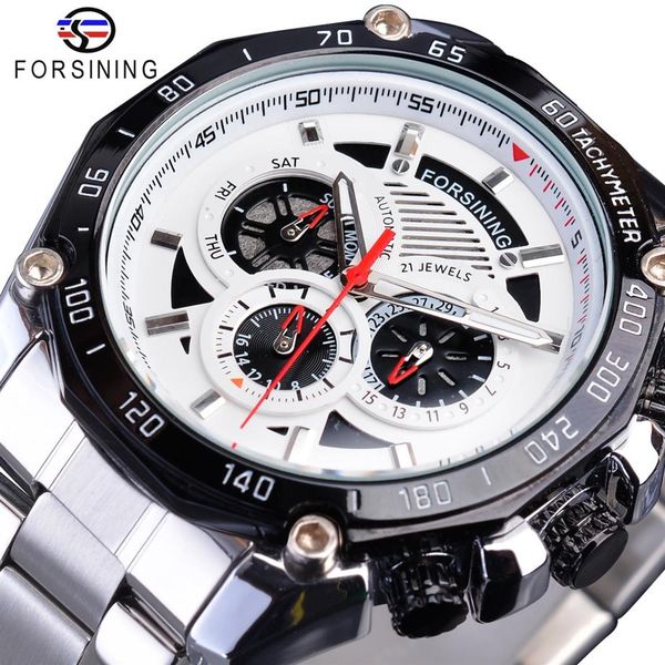 forsining military silver clock steampunk series complete calendar men sport mechanical automatic watches brand luxury201n, Slivery;brown
forsining military silver clock steampunk series complete calendar men sport mechanical automatic watches brand luxury201n, Slivery;brown