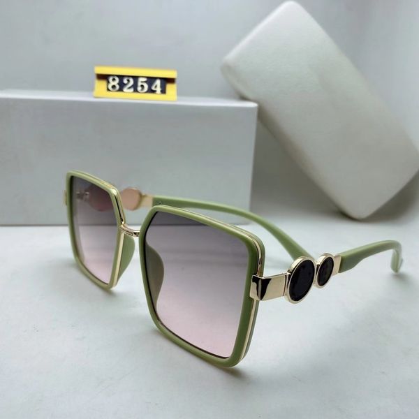 designer sunglasses 8254women fashion sun glasses square summer style full frame uv protection come with box, White;black
designer sunglasses 8254women fashion sun glasses square summer style full frame uv protection come with box, White;black
