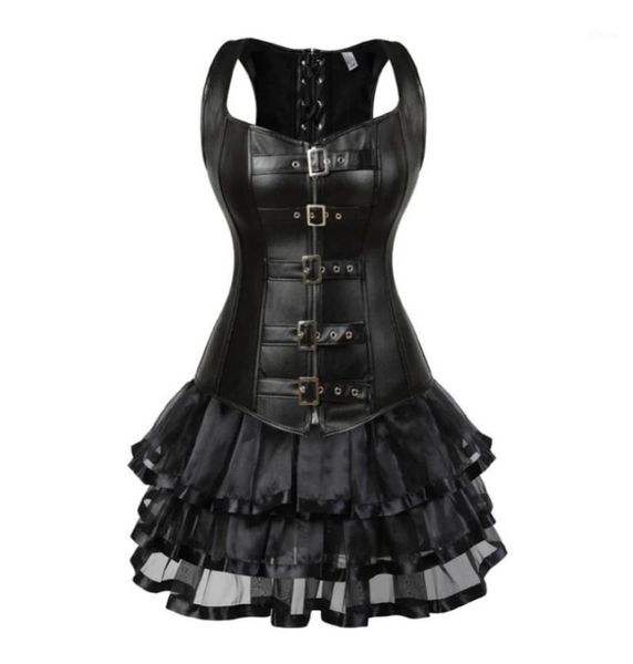steampunk lace up back waist trainer body shaper buckle bustier overbust corset dress faux leather corsets mini skirt tutu plus bu1467644, Black;white
steampunk lace up back waist trainer body shaper buckle bustier overbust corset dress faux leather corsets mini skirt tutu plus bu1467644, Black;white