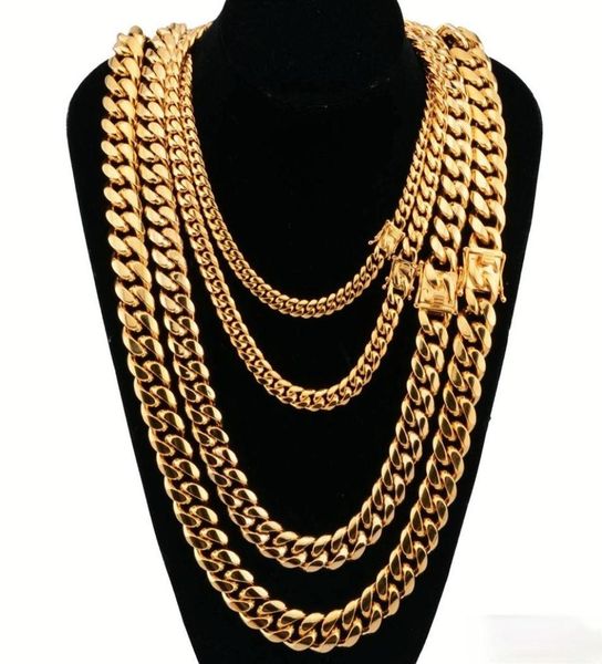 8mm 10mm 12mm 14mm 16mm necklaces miami cuban link chains stainless steel men 14k gold chains high polished punk curb175g6929183, Silver
8mm 10mm 12mm 14mm 16mm necklaces miami cuban link chains stainless steel men 14k gold chains high polished punk curb175g6929183, Silver
