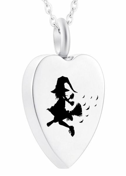 stainless steel heart ashes pendant halloween witch on flying broom cremation urn memorial heart necklace jewelry3148269, Silver
stainless steel heart ashes pendant halloween witch on flying broom cremation urn memorial heart necklace jewelry3148269, Silver