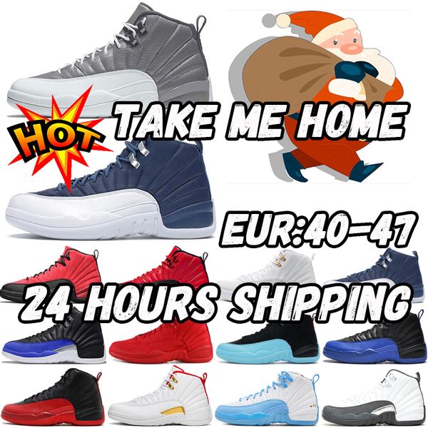 jumpman 12 men basketball shoes 12s black stealth muslin hyper royal playoffs university gold mens trainers sports sneakers size 40-47
jumpman 12 men basketball shoes 12s black stealth muslin hyper royal playoffs university gold mens trainers sports sneakers size 40-47
