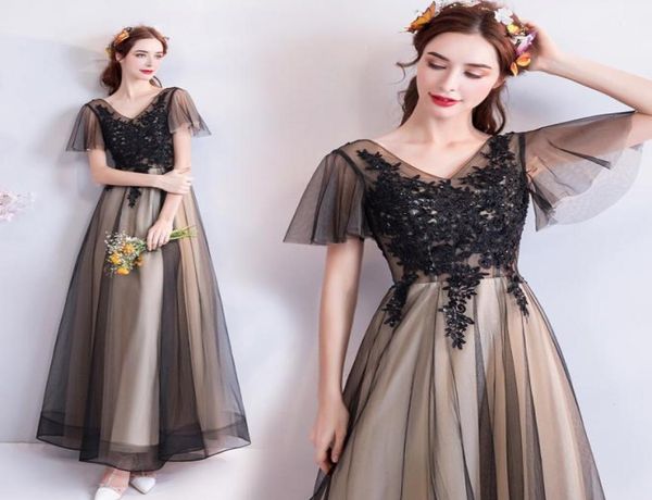 vintage prom dresses 2020 applique lace beaded puffy sleeves evening gowns tulle elegant long graduation dresses homecoming party 6351953, Black
vintage prom dresses 2020 applique lace beaded puffy sleeves evening gowns tulle elegant long graduation dresses homecoming party 6351953, Black