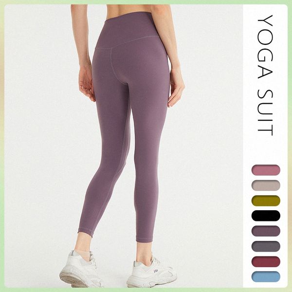 ladys designer yoga leggings high waist align leggings solid color tight-fitting nude feel sports pants elastic womens train workout gym wea, Black
ladys designer yoga leggings high waist align leggings solid color tight-fitting nude feel sports pants elastic womens train workout gym wea, Black