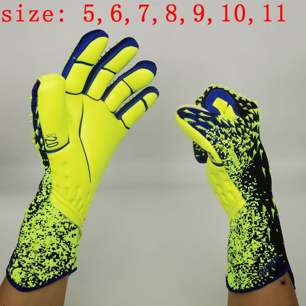 sports gloves professional football goalkeeper soccer latex thickened adults for kids 230821, Black
sports gloves professional football goalkeeper soccer latex thickened adults for kids 230821, Black