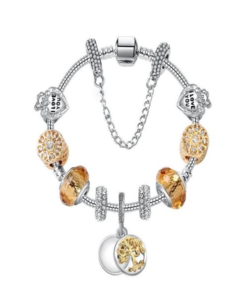 gold charm beads bracelet 925 silver heart crystal bracelets strands tree life pendant beaded bangle women girls fashion trendy gi3257108, Golden;silver
gold charm beads bracelet 925 silver heart crystal bracelets strands tree life pendant beaded bangle women girls fashion trendy gi3257108, Golden;silver