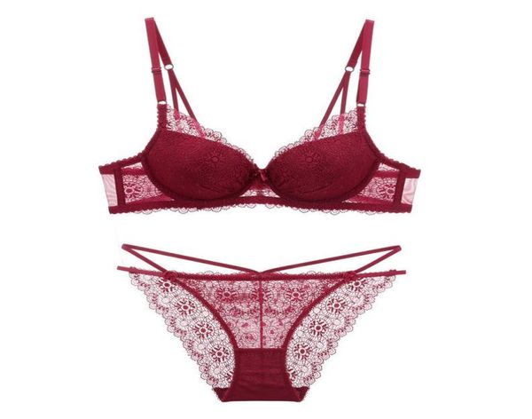 new style women039s deep v bra lace gathered bra upper thin lower thick underwear suit8385362, Red;black
new style women039s deep v bra lace gathered bra upper thin lower thick underwear suit8385362, Red;black