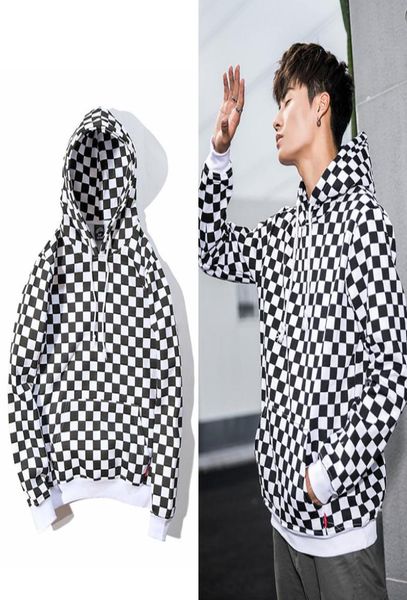 men039s oversize hoodies black and white checked hooded fashion sweater menwomen loose casual plus fleece sweatshirts8610776
men039s oversize hoodies black and white checked hooded fashion sweater menwomen loose casual plus fleece sweatshirts8610776