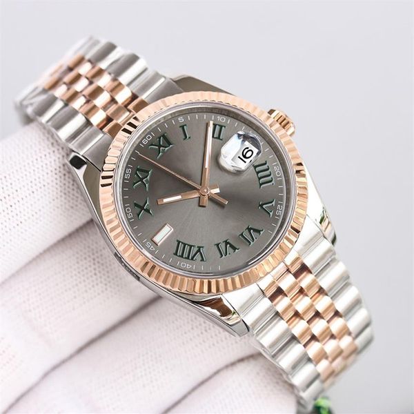 women's 36mm watches automatic machinery men's 41mm watch rose gold dial golden stainless steel strap st9 folding buckle217s, Slivery;brown
women's 36mm watches automatic machinery men's 41mm watch rose gold dial golden stainless steel strap st9 folding buckle217s, Slivery;brown