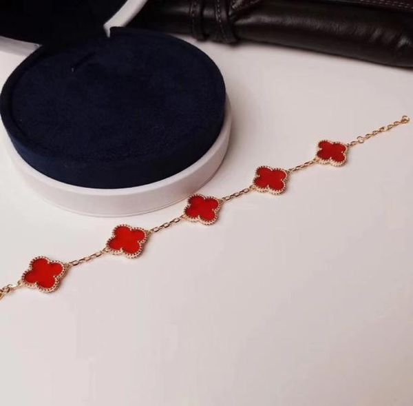 2021 have stamp chain fashion four leaf clover 5 colors link bracelets 18k gold for women girls valentine039s jewe5449049, Black
2021 have stamp chain fashion four leaf clover 5 colors link bracelets 18k gold for women girls valentine039s jewe5449049, Black
