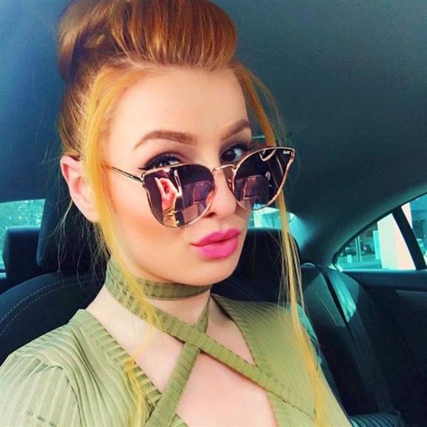 sunglasses quay cat eye women ladies shades all my love brand design female gradient cateye oculossunglasses335v, White;black
sunglasses quay cat eye women ladies shades all my love brand design female gradient cateye oculossunglasses335v, White;black
