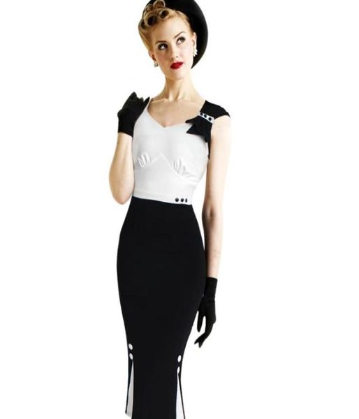 lcw new design fashion womens elegant vintage pinup rockabilly colorblock contrast party stretch bodycon mermaid wiggle dress5556170, White;black
lcw new design fashion womens elegant vintage pinup rockabilly colorblock contrast party stretch bodycon mermaid wiggle dress5556170, White;black