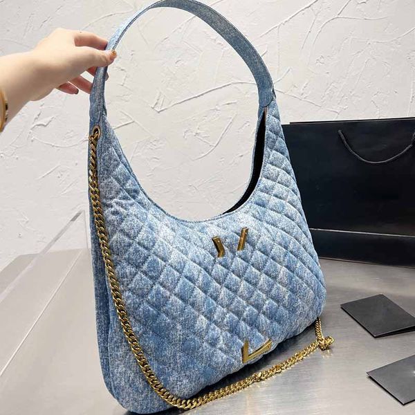 luxury shoulder bag women denim underarm purse trend designer bag hobo blue handbag hardware card holder y letter pack multi pochettes clutc
luxury shoulder bag women denim underarm purse trend designer bag hobo blue handbag hardware card holder y letter pack multi pochettes clutc