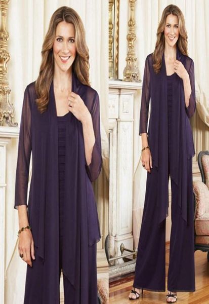 modest 2016 grape chiffon scoop pleats mother of bride pant suits with long sleeve jacket plus size custom made china en72732984467, Black;red
modest 2016 grape chiffon scoop pleats mother of bride pant suits with long sleeve jacket plus size custom made china en72732984467, Black;red
