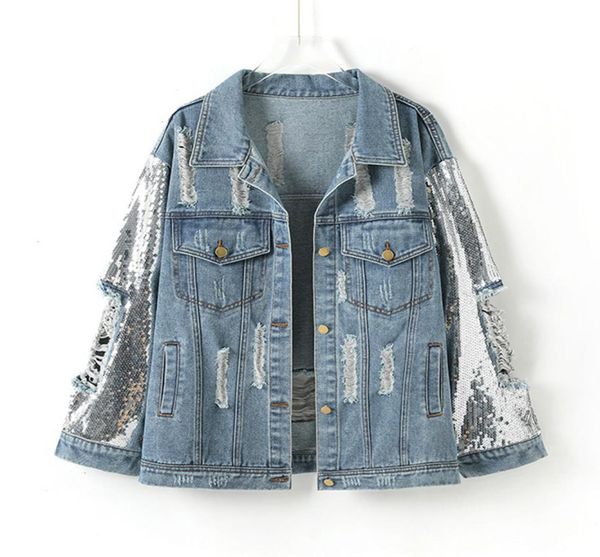 women039s jackets spring sequins long sleeve denim jacket oversized hole women basic coat fashion loose ladies jeans windbreake4019673, Black;brown
women039s jackets spring sequins long sleeve denim jacket oversized hole women basic coat fashion loose ladies jeans windbreake4019673, Black;brown
