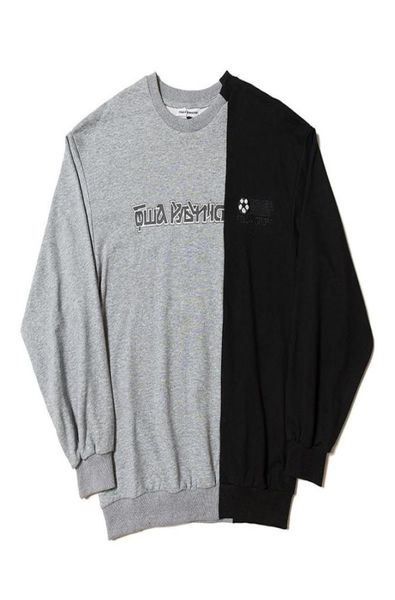 gosha mens sweatshirt hip hop fashion panalled long sleeve pullovers 3 colors russian letters printing ribbed crew neck sweatshirt5729040, Black
gosha mens sweatshirt hip hop fashion panalled long sleeve pullovers 3 colors russian letters printing ribbed crew neck sweatshirt5729040, Black