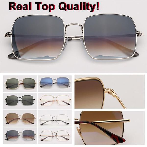 54mm small rectangle sunglasses women metal square sun glasses for women 2020 summer style female uv400 green brown gradient 1229s, White;black
54mm small rectangle sunglasses women metal square sun glasses for women 2020 summer style female uv400 green brown gradient 1229s, White;black