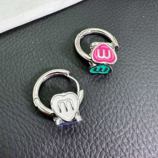 Top designer MiuMiu Earrings Fashion New Colorful M-Letter Rubik's Cube Enamel Ear Studs for Women's Ins Small Design Fashionable Ear light luxury Jewelry Accessories
Top designer MiuMiu Earrings Fashion New Colorful M-Letter Rubik's Cube Enamel Ear Studs for Women's Ins Small Design Fashionable Ear light luxury Jewelry Accessories