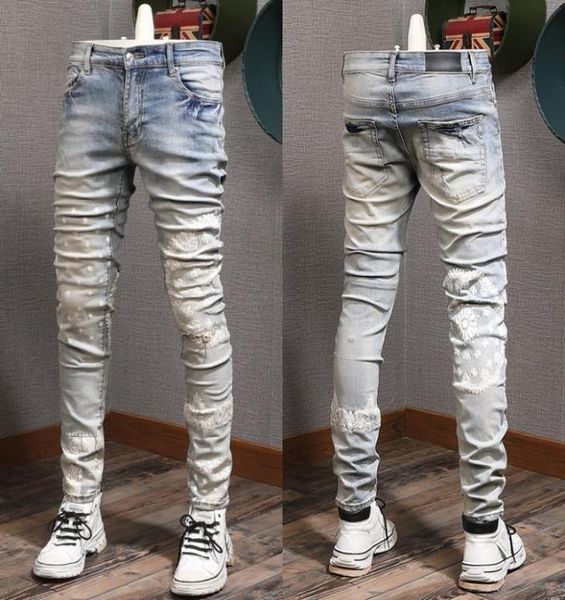 printed detail jeans stretch denim cotton trousers slim fit 2022 new2885292, Blue
printed detail jeans stretch denim cotton trousers slim fit 2022 new2885292, Blue